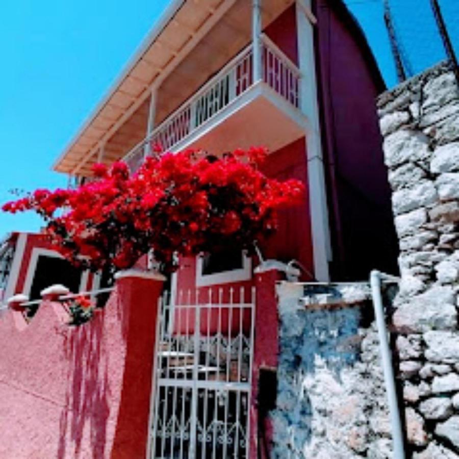 Traditional Panoramic Sea View House Lákones エクステリア 写真