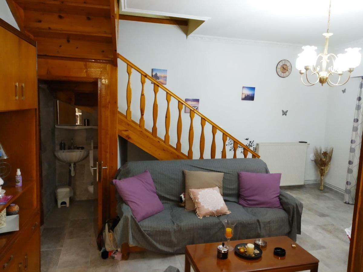 Traditional Panoramic Sea View House Lákones エクステリア 写真