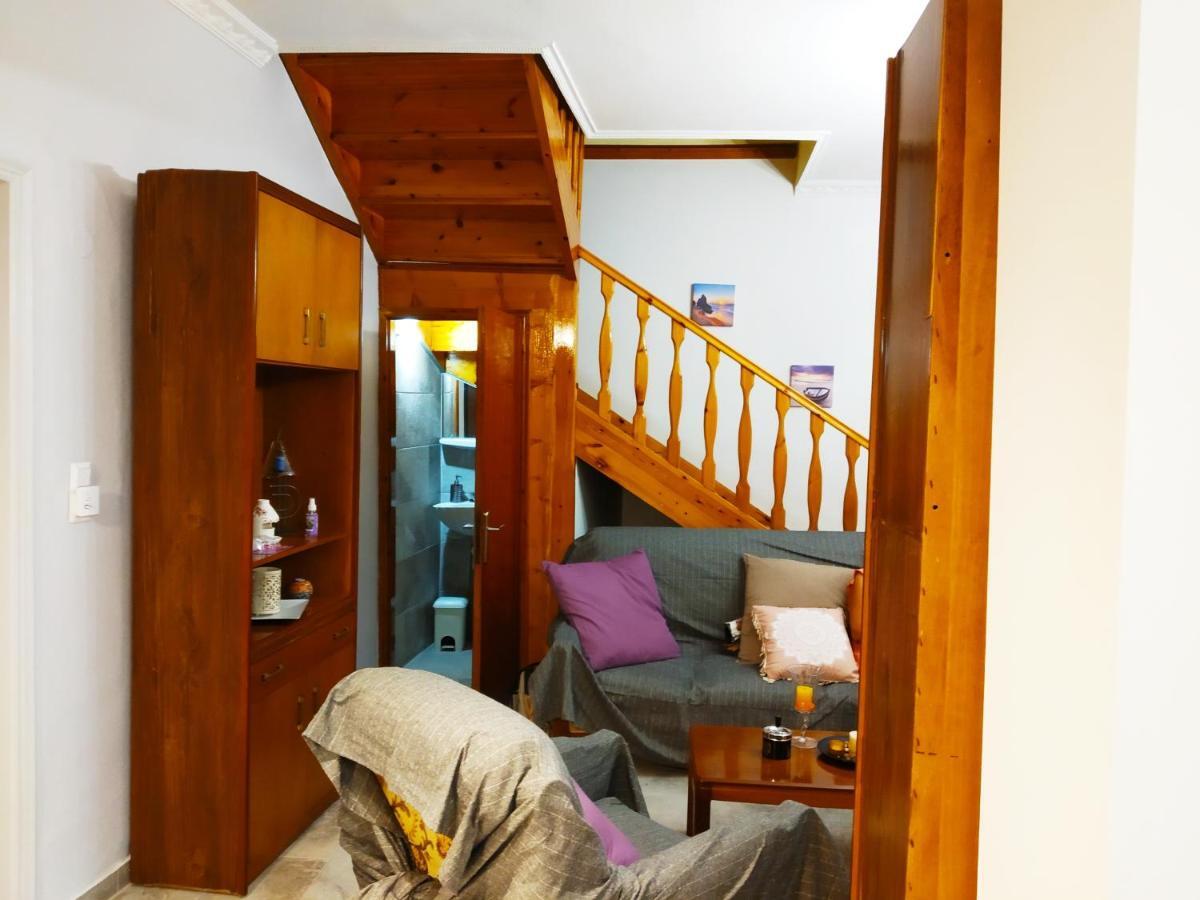 Traditional Panoramic Sea View House Lákones エクステリア 写真